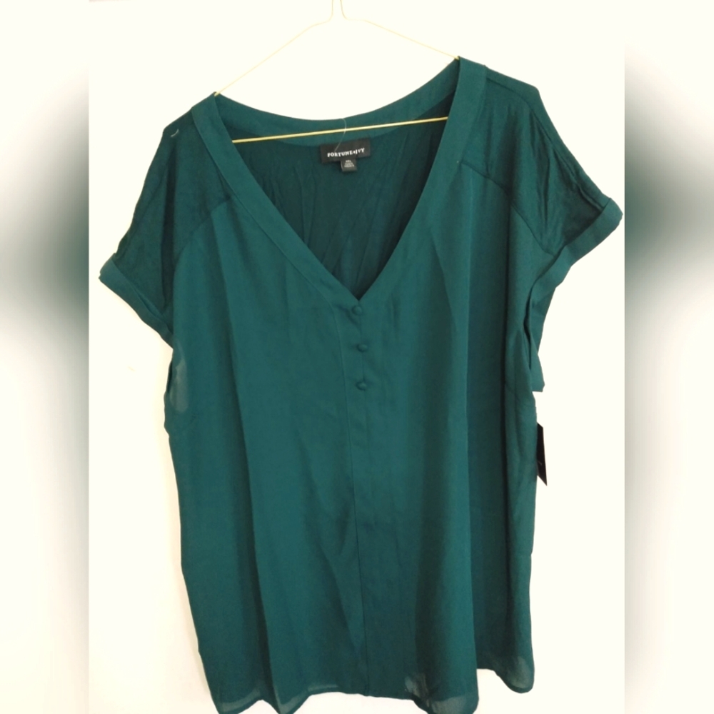 Fortune and Uvy XXL Blouse from Stich Fix